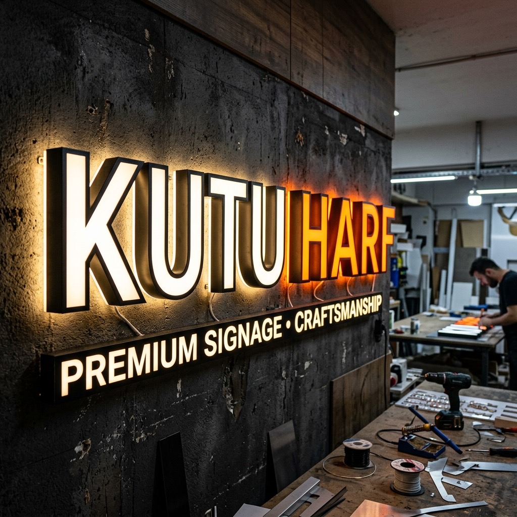 Pleksi Kutu Harf